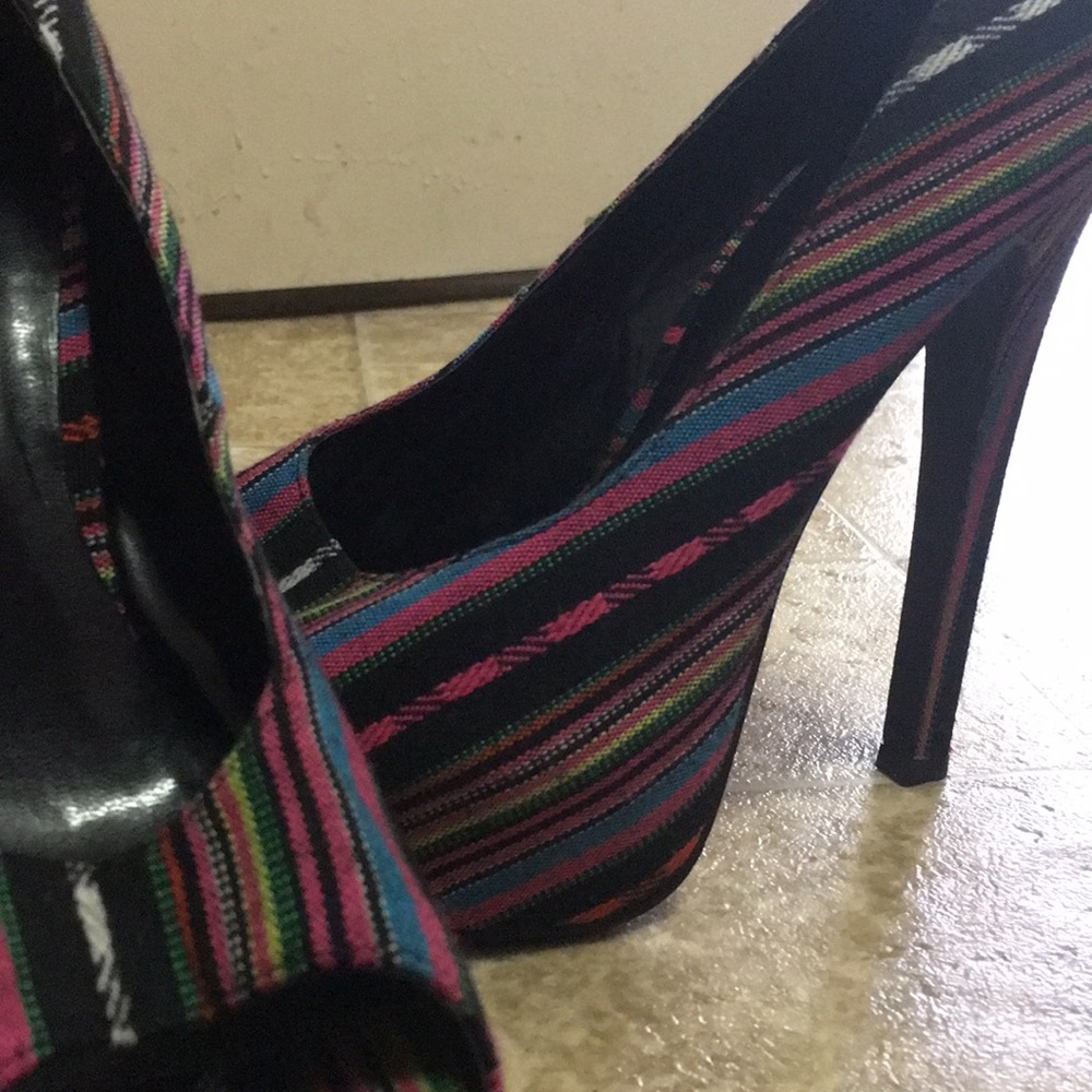 Tall heels .